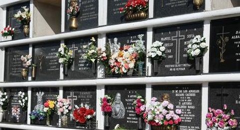 nicho en cementerio